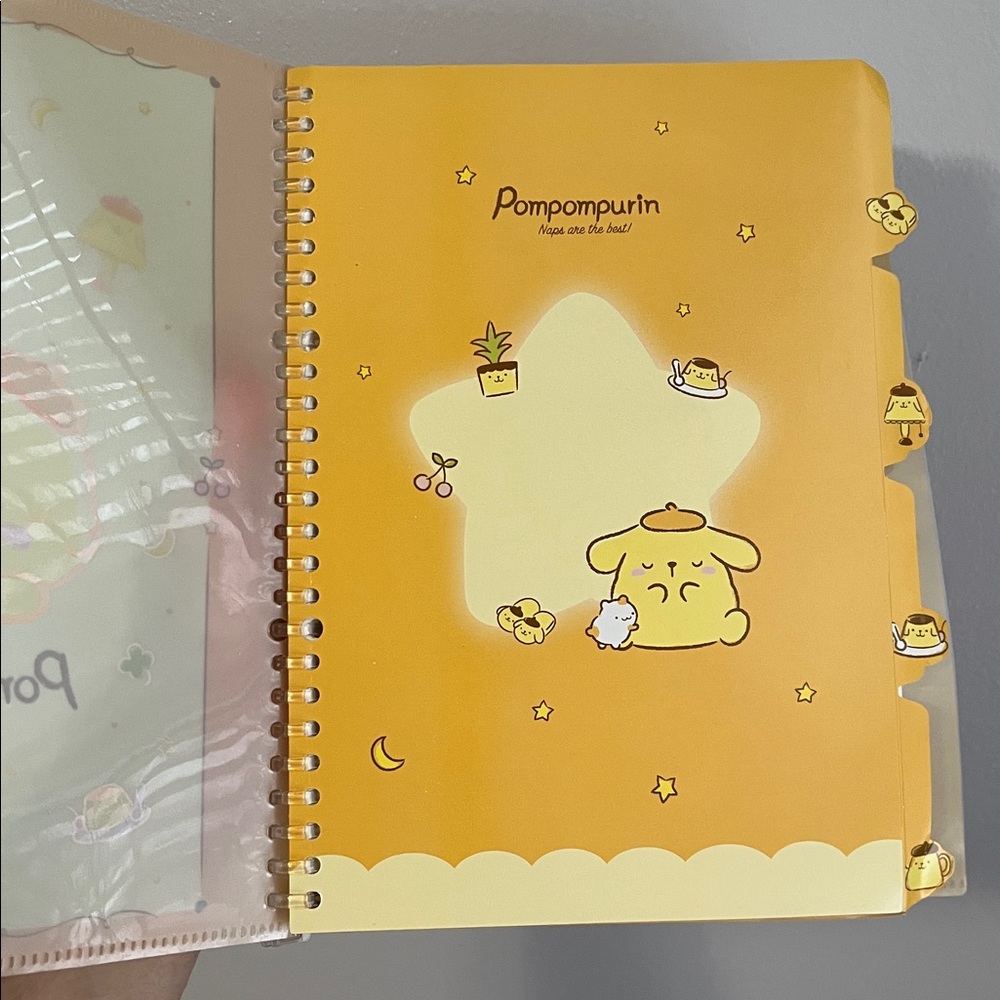 NEW Pompompurin Yellow Spiral Notebook - Picture 2 of 5